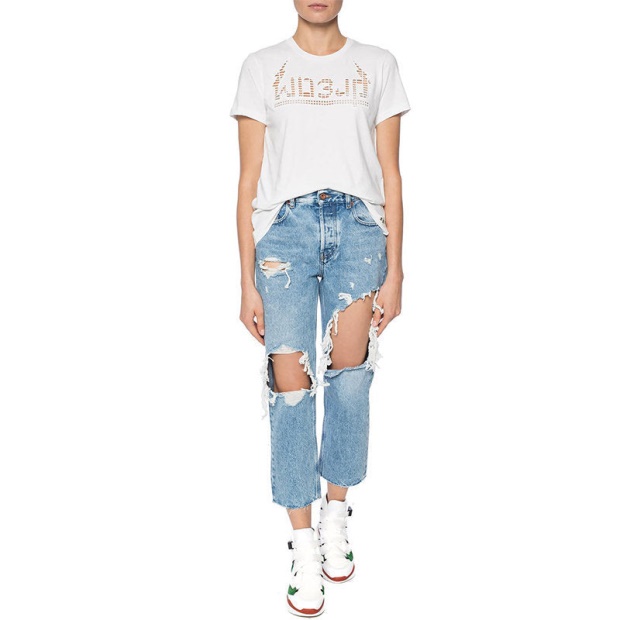 T Sily W Women's T-Shirt Crew Neck Short Sleeve Casual Summer Tops Diesel UK