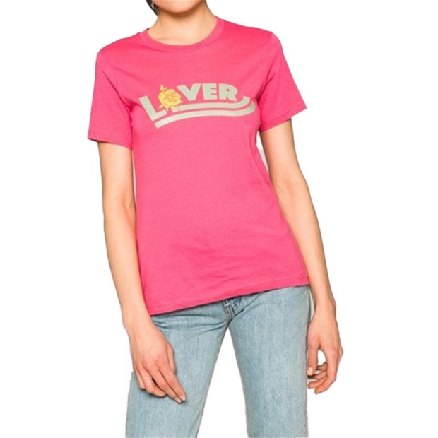 Diesel UK T Sily R Women's T Shirt Crew Neck Short Sleeve Casual Summer Tops