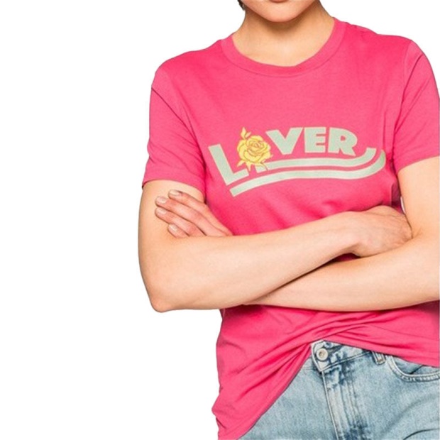 Diesel UK T Sily R Women's T Shirt Crew Neck Short Sleeve Casual Summer Tops