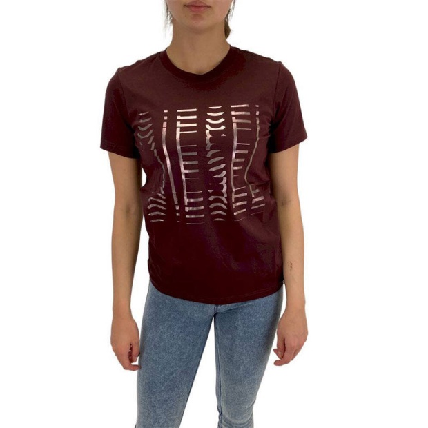 T Sily Inter Women's T Shirt Crew Neck Short Sleeve Regular Fit Casual Top Diesel UK