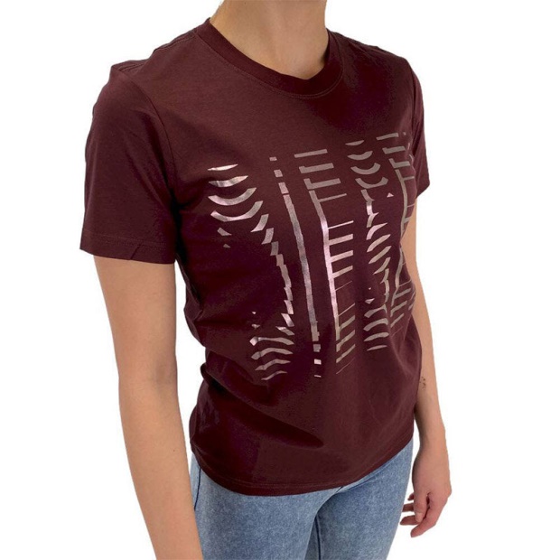 T Sily Inter Women's T Shirt Crew Neck Short Sleeve Regular Fit Casual Top Diesel UK