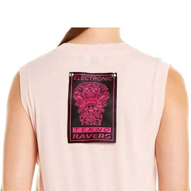 Diesel UK T Heika Women's Dress T-Shirt Vest Round Neck Sleeveless Casual Tank Top