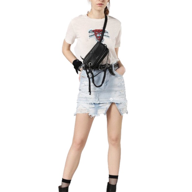 T Sily P Women's T Shirt Crew Neck Short Sleeves Regular Fit Casual Top Diesel UK