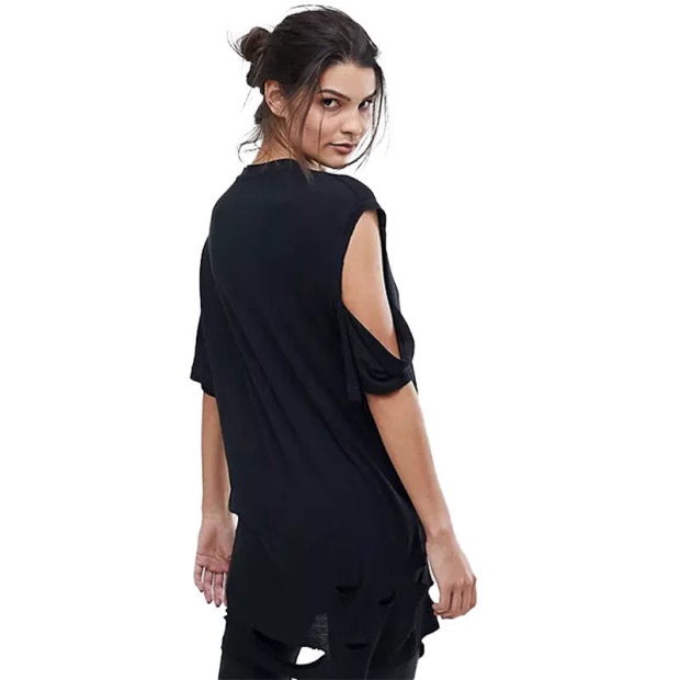 Diesel UK T Sily P Women's T Shirt Crew Neck Short Sleeves Regular Fit Casual Tops