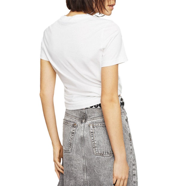 Diesel UK T Sily C1 Women's T Shirt Crew Neck Short Sleeves Slim Fit Casual Tops