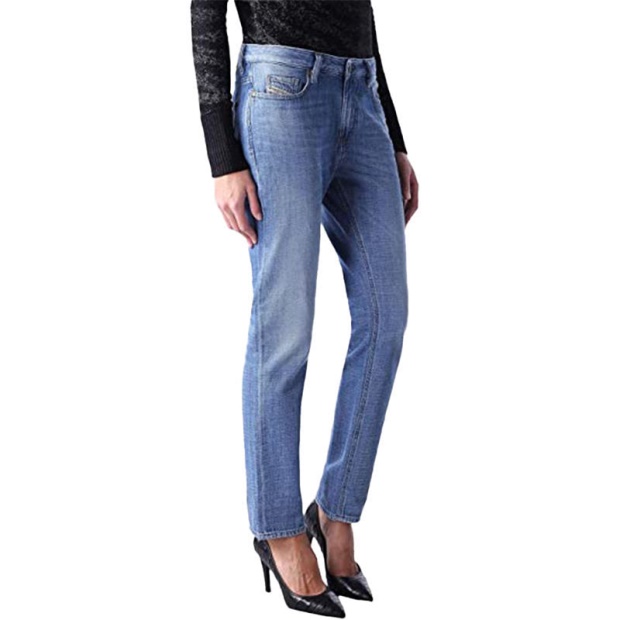 Rizzo 0847R Women's Denim Jeans Regular Slim Fit Low Waist Casual Trouser Diesel UK