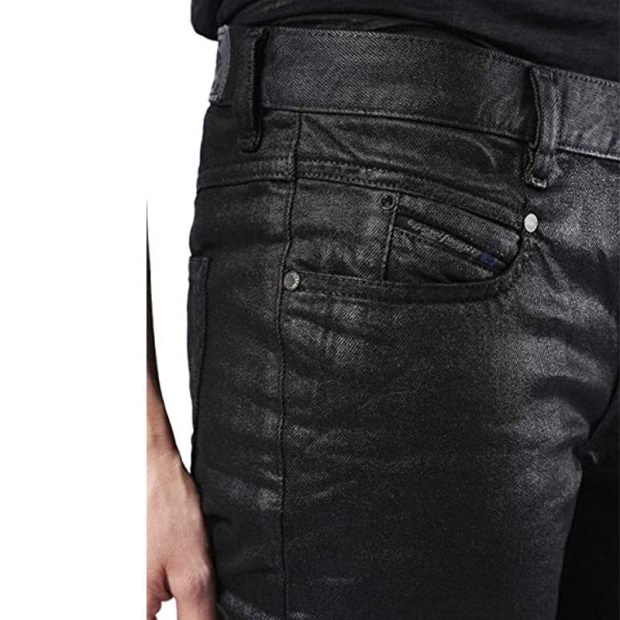 Belthy 0856E Women's Jeans Denim Regular Slim Black Pants Limited Edition Diesel UK