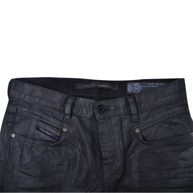 Belthy 0856E Women's Jeans Denim Regular Slim Black Pants Limited Edition Diesel UK