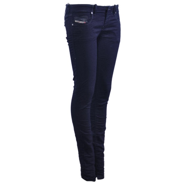 Diesel UK Grupee Ne 0600V Women's Denim Jeans Sweat Jogg Jeans Stretch Slim Skinny