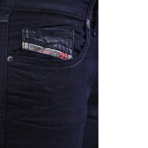 Diesel UK Grupee Ne 0600V Women's Denim Jeans Sweat Jogg Jeans Stretch Slim Skinny