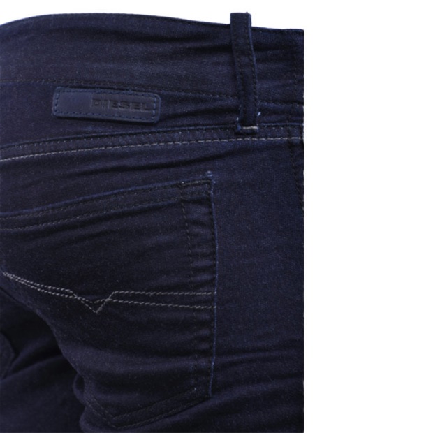 Diesel UK Grupee Ne 0600V Women's Denim Jeans Sweat Jogg Jeans Stretch Slim Skinny