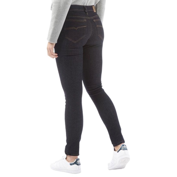 Skinzee 0813C Women's Denim Jeans Super Slim Skinny Zip Fly Dark Blue Diesel UK