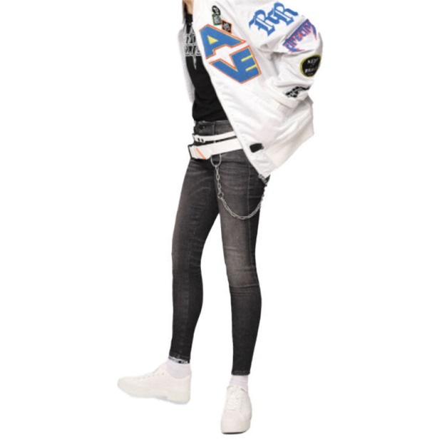 Diesel UK Slandy Low 088As Women's Jeans Super Slim Skinny Regular Waist Fit Trouser