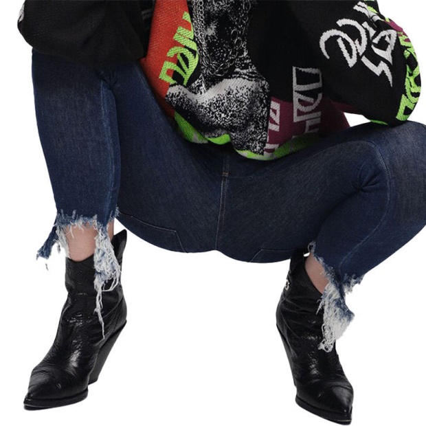 Diesel UK Slandy 088At Women's Jeans Super Slim Skinny Regular Waist Fit Pants