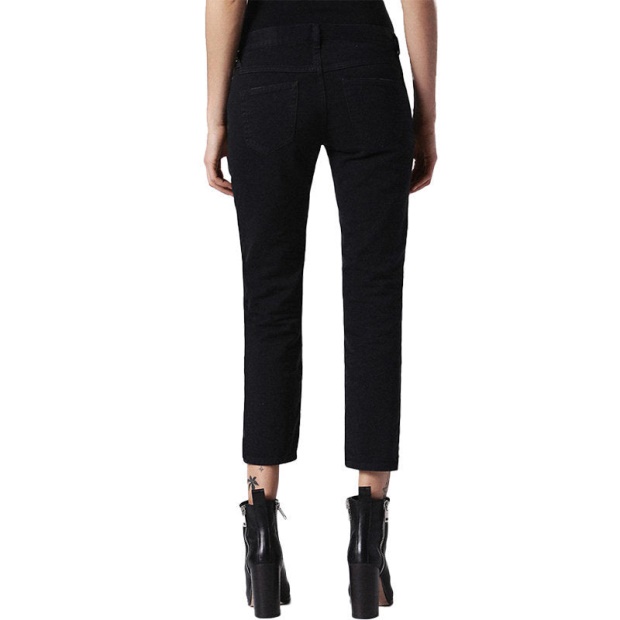 Diesel UK Belthy Ankle 0683W Women's Jeans Regular Slim Straight Low Waist Fit Pants