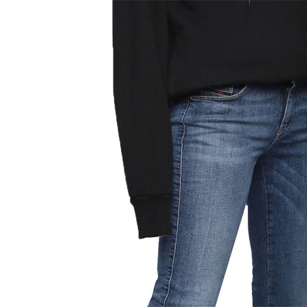 Diesel UK Sandy 069Aj Women's Jeans Regular Slim Straight Regular Waist Fit Pants