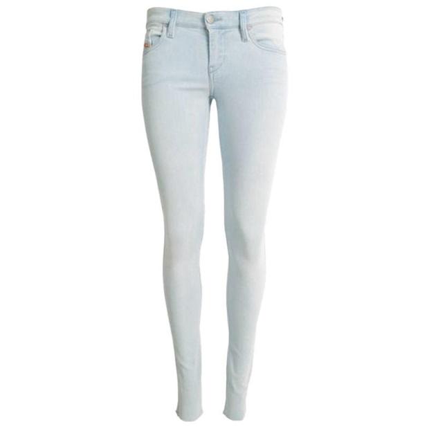 Skinzee 084Ey Women's Denim Jeans Slim Fit Trouser Casual Light Blue Pants Diesel UK