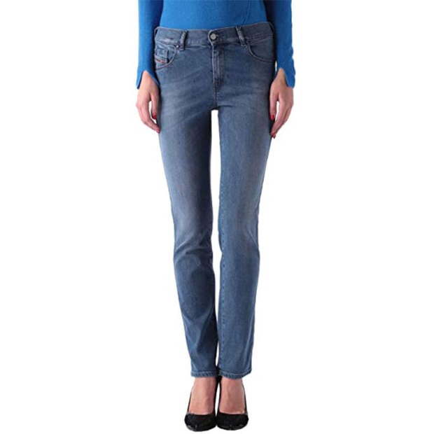 Sandy 0666G Women's Denim Jeans Casual Pants Lyocell Regular Slim Trousers Diesel UK