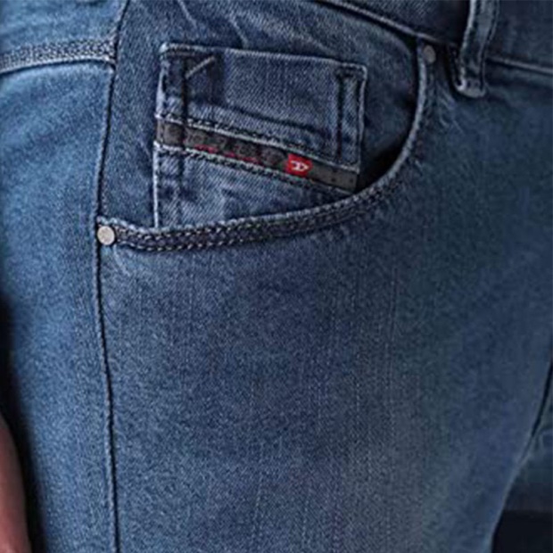 Sandy 0666G Women's Denim Jeans Casual Pants Lyocell Regular Slim Trousers Diesel UK