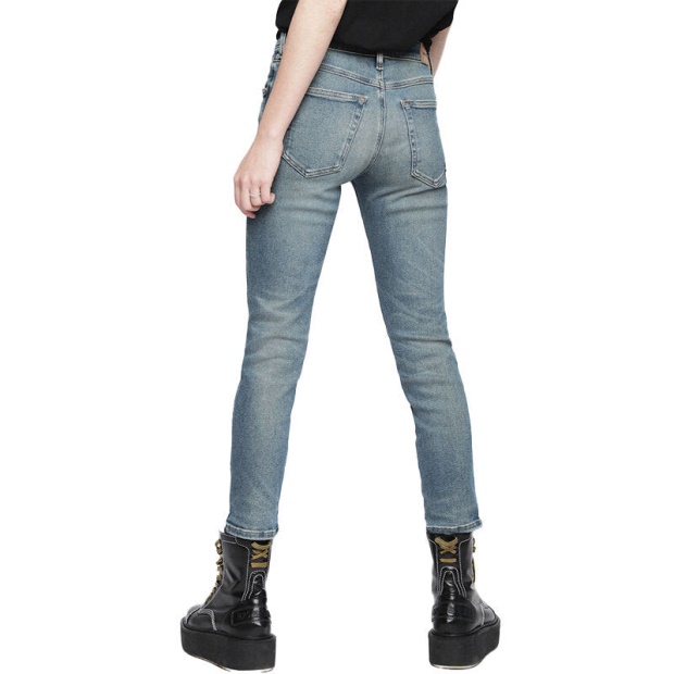 Babhila 084Vf Women's Denim Jeans Casual Pants Slim Trousers Made In Diesel UK