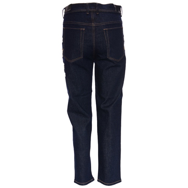 Black Gold Type 1799 Bg8Yl Women's Denim Jeans Embroidery Blue Pant Diesel UK