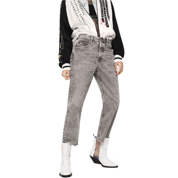 Aryel 8880X Women's Jeans Denim Regular Straight Regular Waist Fit Pants Diesel UK