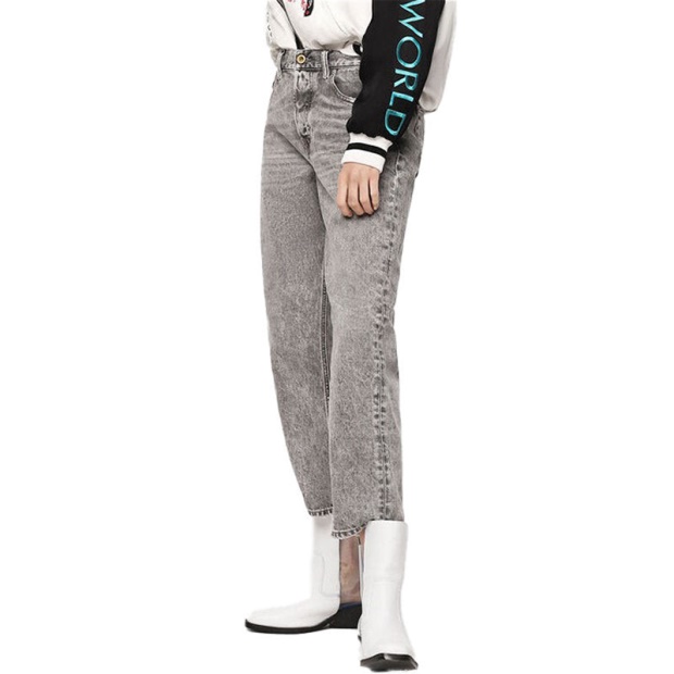 Aryel 8880X Women's Jeans Denim Regular Straight Regular Waist Fit Pants Diesel UK