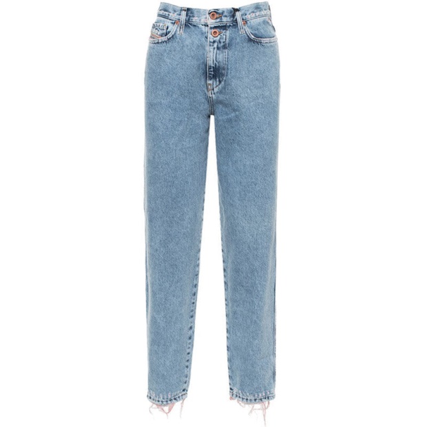 Alys 084Wl Women's Jeans Denim Regular Straight Regular Waist Fit Pants Diesel UK