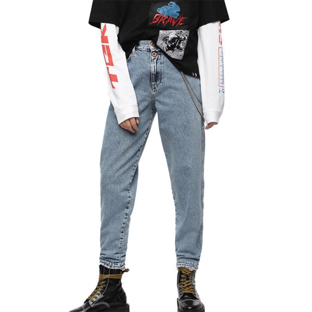 Alys 084Wl Women's Jeans Denim Regular Straight Regular Waist Fit Pants Diesel UK