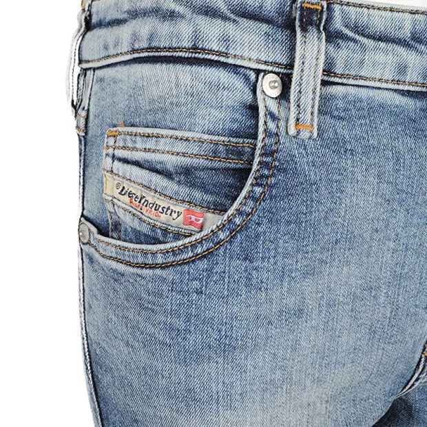 Diesel UK Babhila 069Bn Women's Jeans Denim Slim Skinny Regular Waist Fit Pants