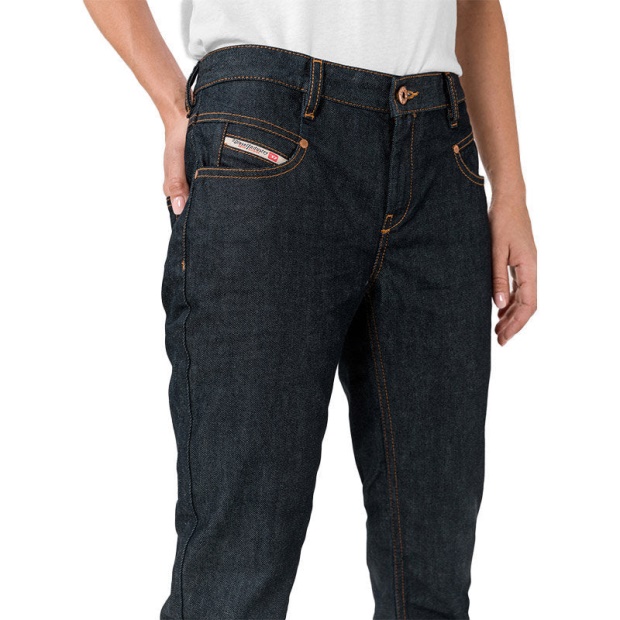 Belthy Ankle Re058 Women's Jeans Regular Slim Straight Low Waist Fit Pants Diesel UK