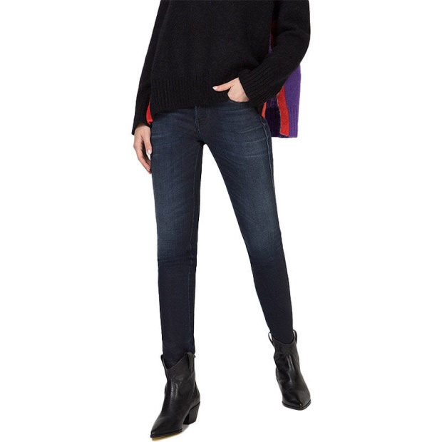 Diesel UK Babhila 083Af Women's Jeans Denim Slim Skinny Regular Waist Fit Trousers