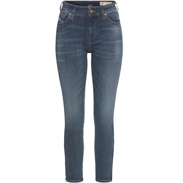 Diesel UK Slandy 069Bj Women's Jeans Super Skinny Regular Waist Fit Casual Trousers