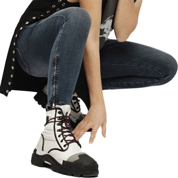 Diesel UK Slandy 069Bj Women's Jeans Super Skinny Regular Waist Fit Casual Trousers