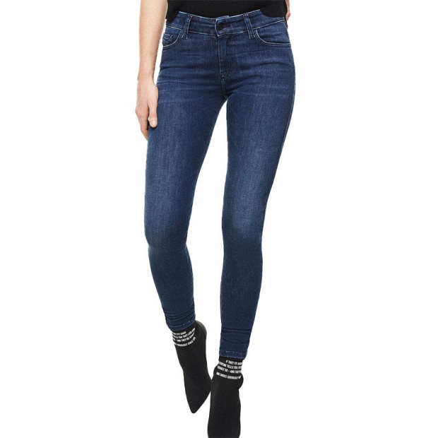 Slandy 0890K Women's Jeans Super Slim Skinny Regular Waist Fit Trousers Diesel UK