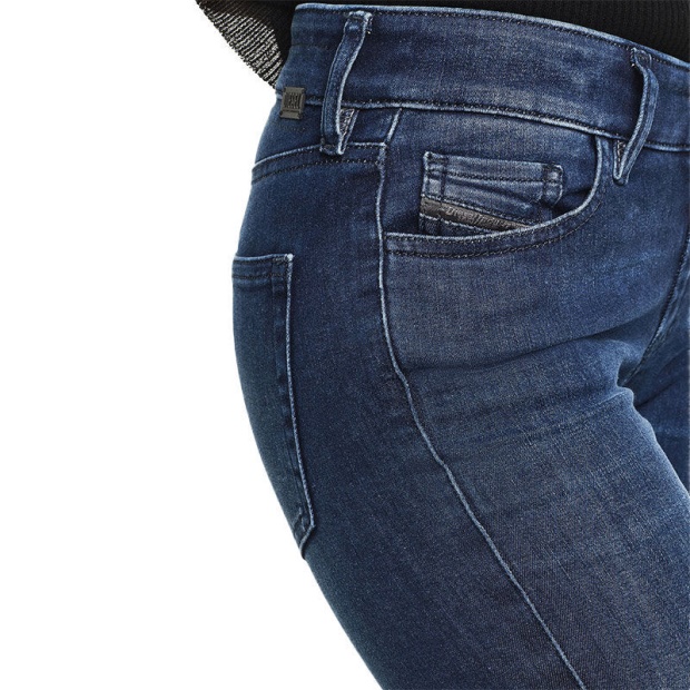 Slandy 0890K Women's Jeans Super Slim Skinny Regular Waist Fit Trousers Diesel UK