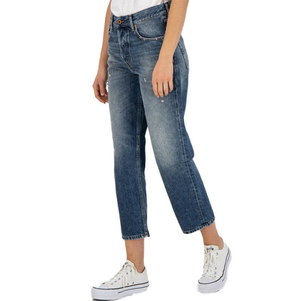 Diesel UK Aryel 084Vb Women's Jeans Denim Regular Straight Regular Waist Fit Pants