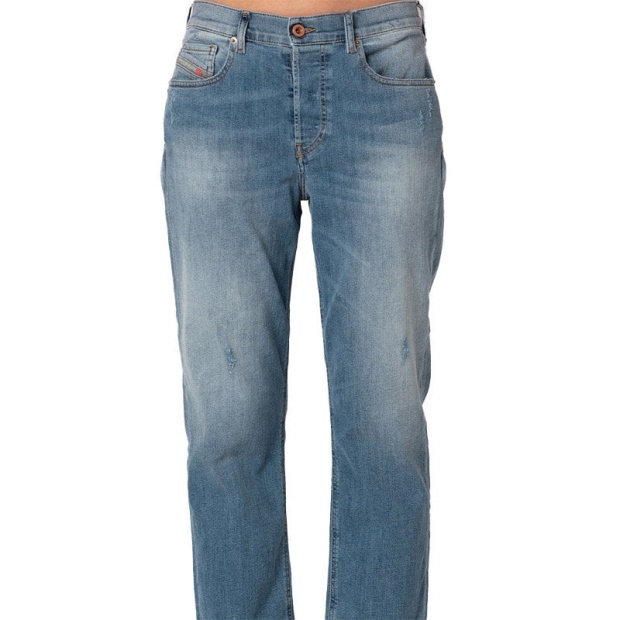 Aryel 084Yj Women's Jeans Denim Regular Straight Regular Waist Fit Pants Diesel UK