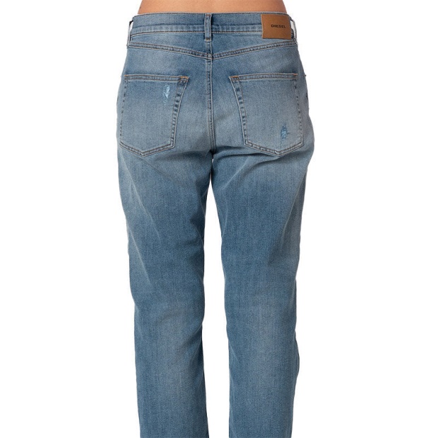 Aryel 084Yj Women's Jeans Denim Regular Straight Regular Waist Fit Pants Diesel UK