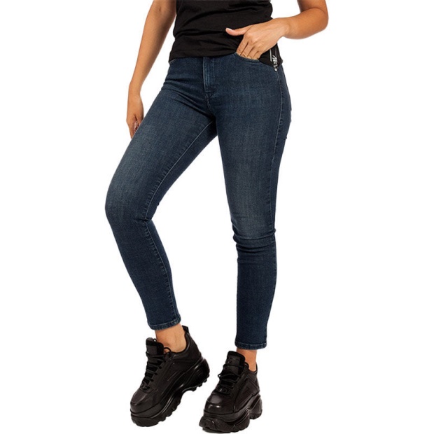 Diesel UK D-Roisin 0890G Women's Jeans Super Skinny Regular Waist Fit Casual Trouser