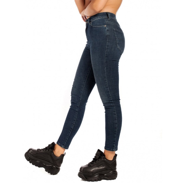 Diesel UK D-Roisin 0890G Women's Jeans Super Skinny Regular Waist Fit Casual Trouser