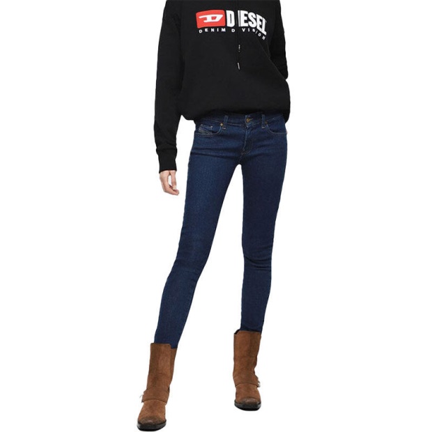 Slandy Low 082Aa Women's Jeans Super Slim Skinny Low Waist Fit Pants Diesel UK