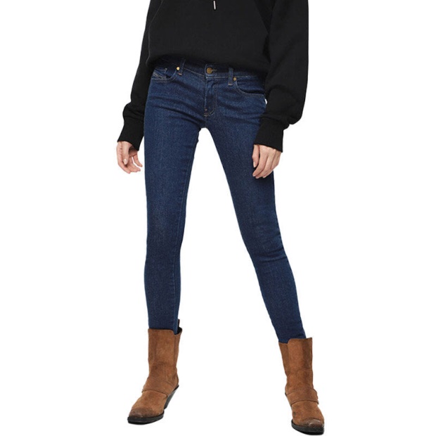 Slandy Low 082Aa Women's Jeans Super Slim Skinny Low Waist Fit Pants Diesel UK