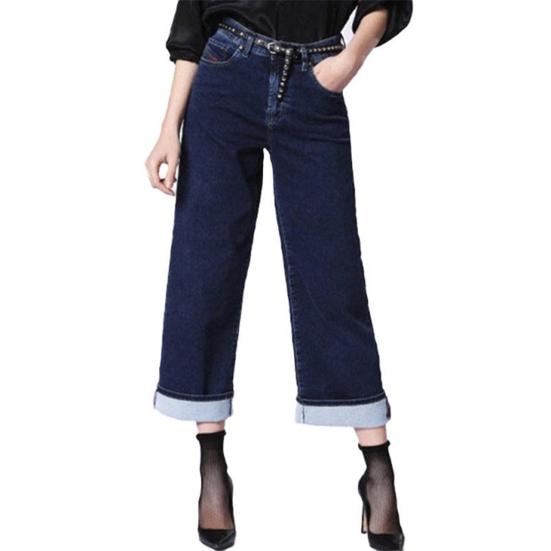 Widee 0686X Women's Jeans Denim Regular Straight Regular Waist Fit Pants Diesel UK