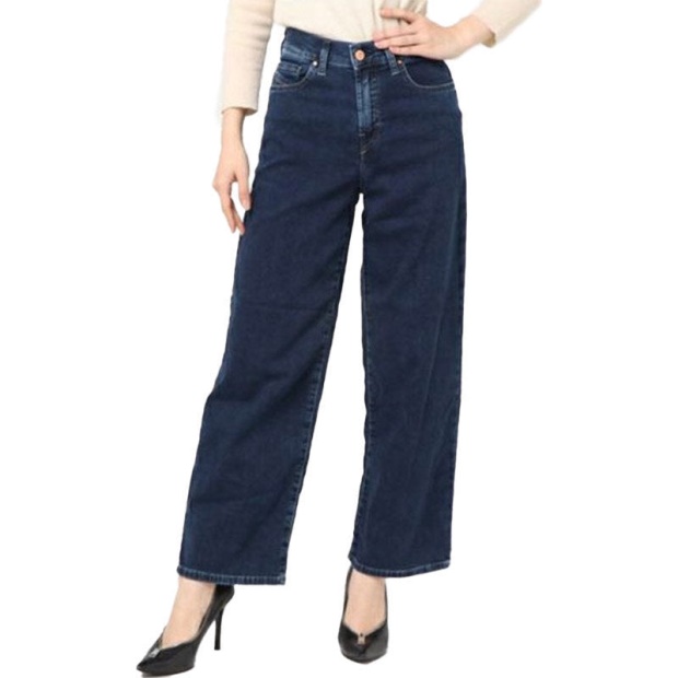 Widee 0686X Women's Jeans Denim Regular Straight Regular Waist Fit Pants Diesel UK