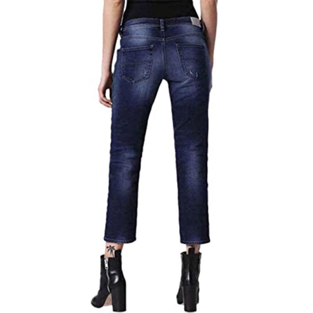 Diesel UK Belthy Ankle 084Ij Women's Jeans Regular Slim Straight Low Waist Fit Pants