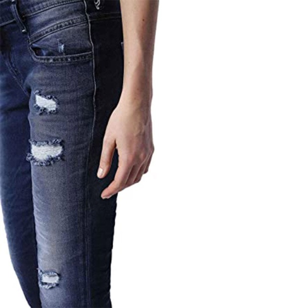 Diesel UK Belthy Ankle 084Ij Women's Jeans Regular Slim Straight Low Waist Fit Pants