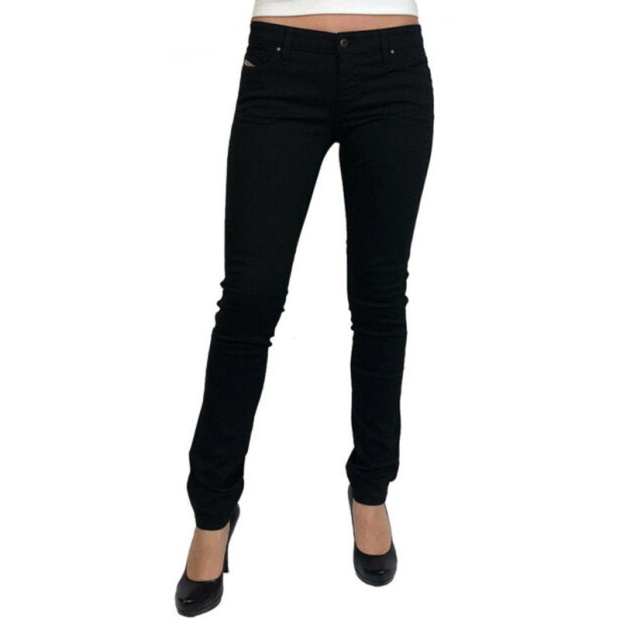 Skinzee R8F14 Women's Jeans Super Slim Skinny Regular Waist Fit Pants Diesel UK