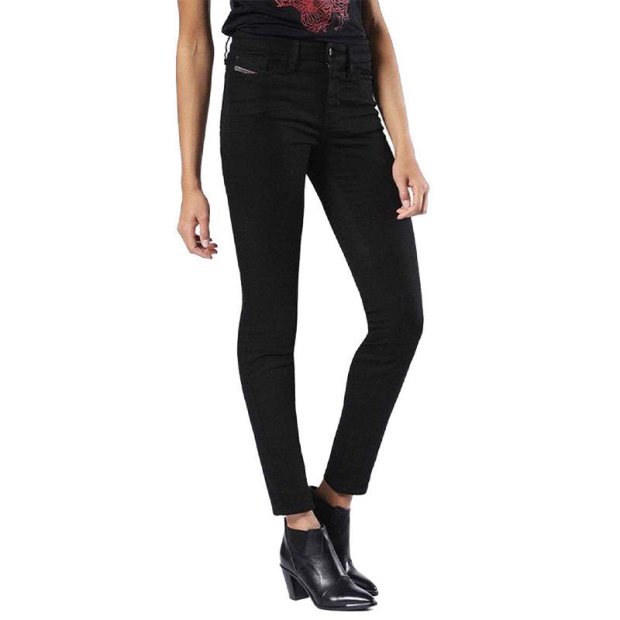 Skinzee R8F14 Women's Jeans Super Slim Skinny Regular Waist Fit Pants Diesel UK