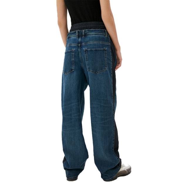 Diesel UK Black Gold Bg8H9 Women's Jeans Regular Fit Casual Denim Trousers